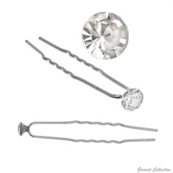 épingle à chignon - strass - girardi