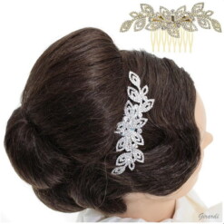 peigne strass à cheveux - f060 - girardi