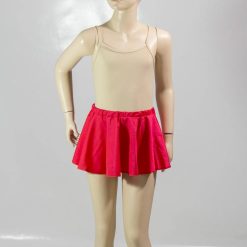jupe courte rouge de lydie danse