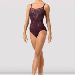justaucorps lana l4677 prune de chez bloch