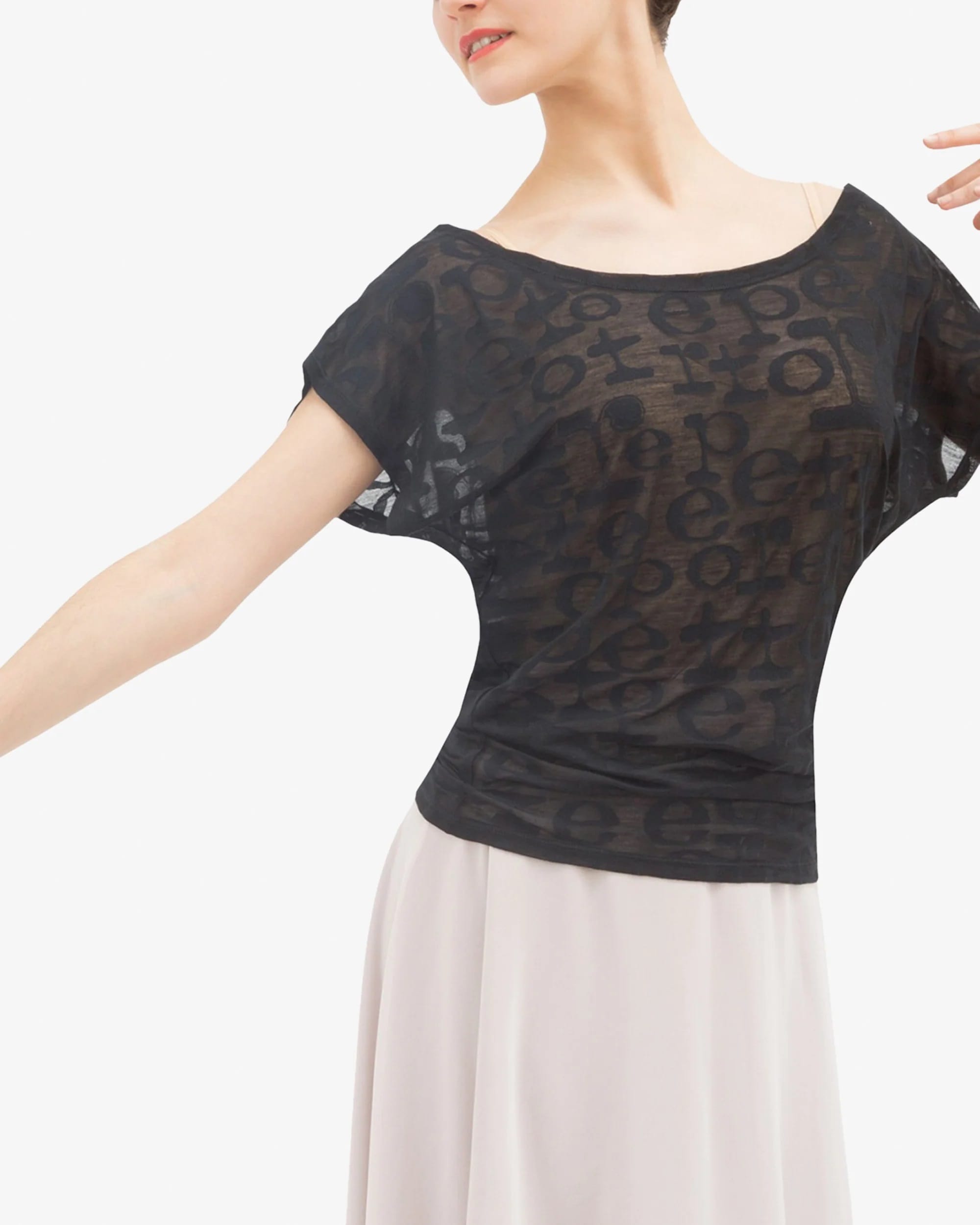 Tee shirt transparence - repetto